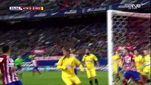 Atletico Madrid - Reus 1-0 Maç Özeti